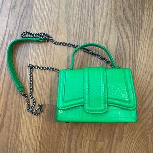 Zara Neon Green Mini Bag